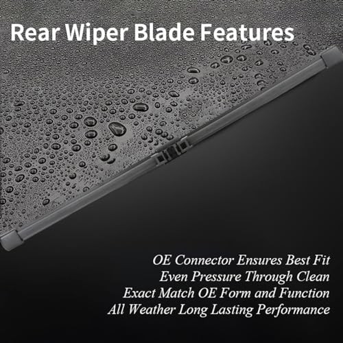 Wiper Blades for 2021-2026 Ford Bronco Sport — 22&Prime; + 21&Prime; Fit BRONCO SPORT 21-26
