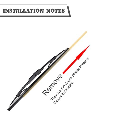 Rear Wiper Arm & Blade Kit,Exact-Fit Replacement for Ford Expedition 16-17