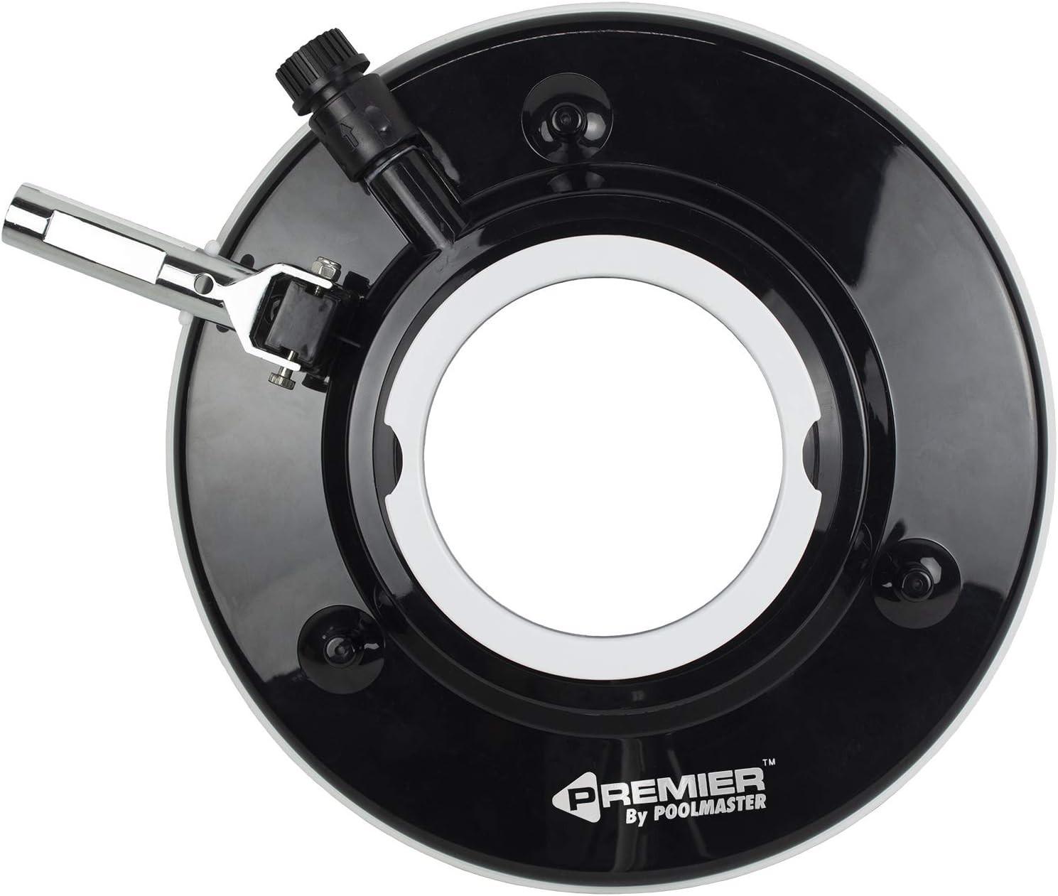 Lightweight ABS Pool Leaf Vacuum with Swivel Wheels – 15-inch Cleaning Power