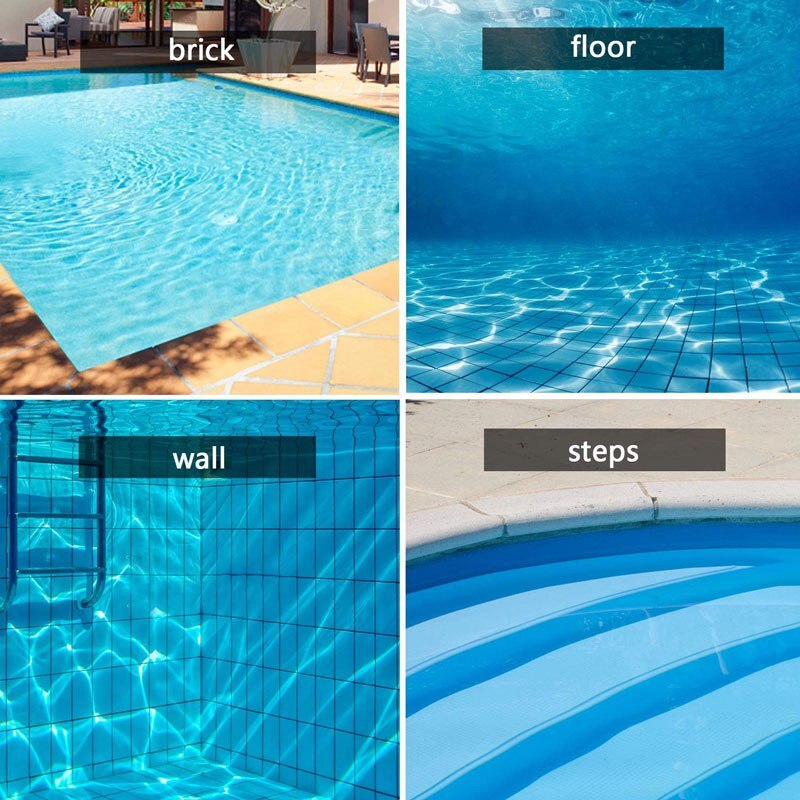 Swimming Pool Brush Durable Pool Floor Cleaning Tool Pool Broom Algae Remover