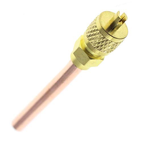 10PCS Stem HVAC AC Schrader System Vacuum 1/4&Prime; SAE1/4&Prime; OD2.75&Prime; AC