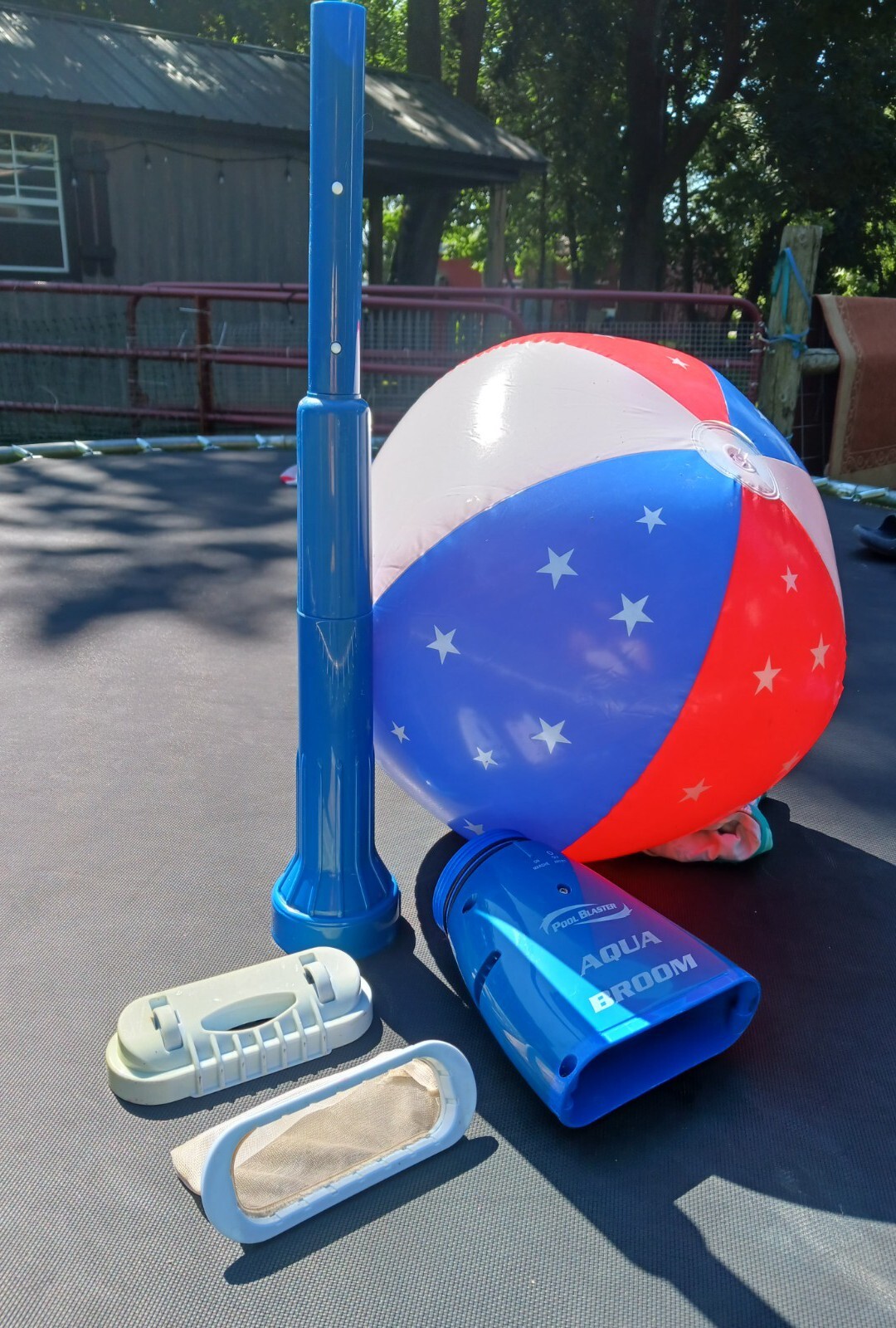 Water Tech Aqua Broom Pool Blaster Battery Operated- Works- Pre-owned