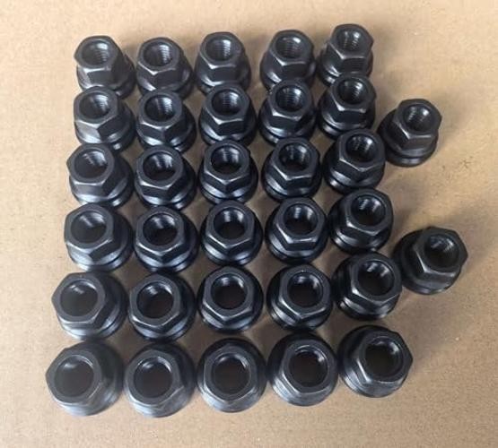 pcs M14*2 Factory Style Open-end Flange Flat Lug Nuts 611-196 Replacement 32