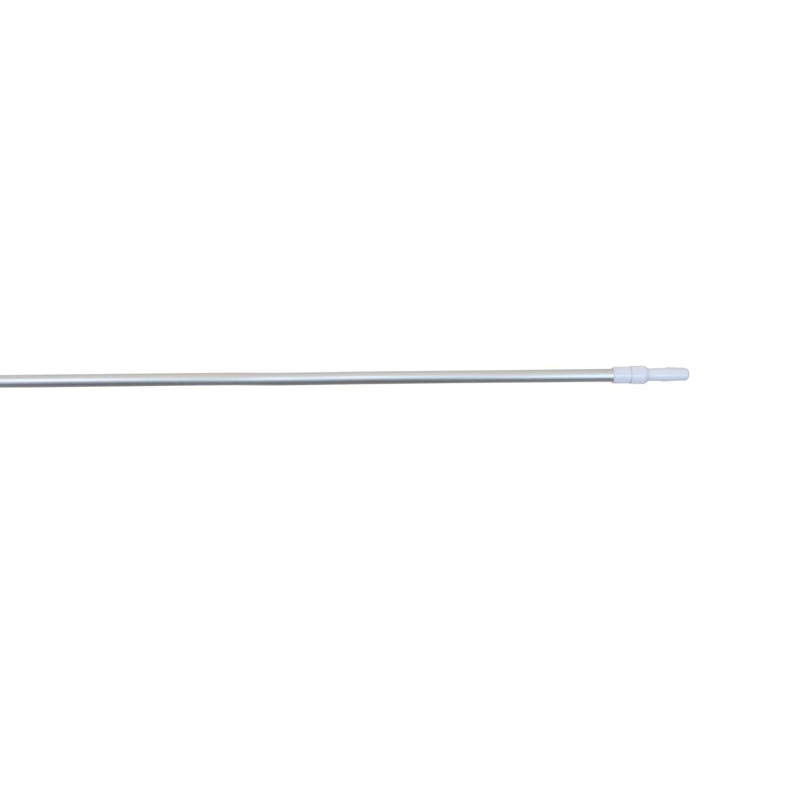 Pool Central 76.75IN Silver Smooth Telescopic Pole for Vacuum Heads and Skimmers