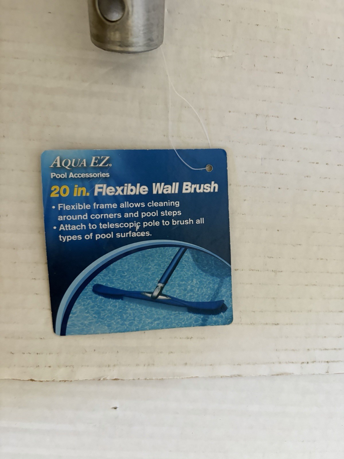 Aqua EZ 20in Flexible Pool Wall Brush