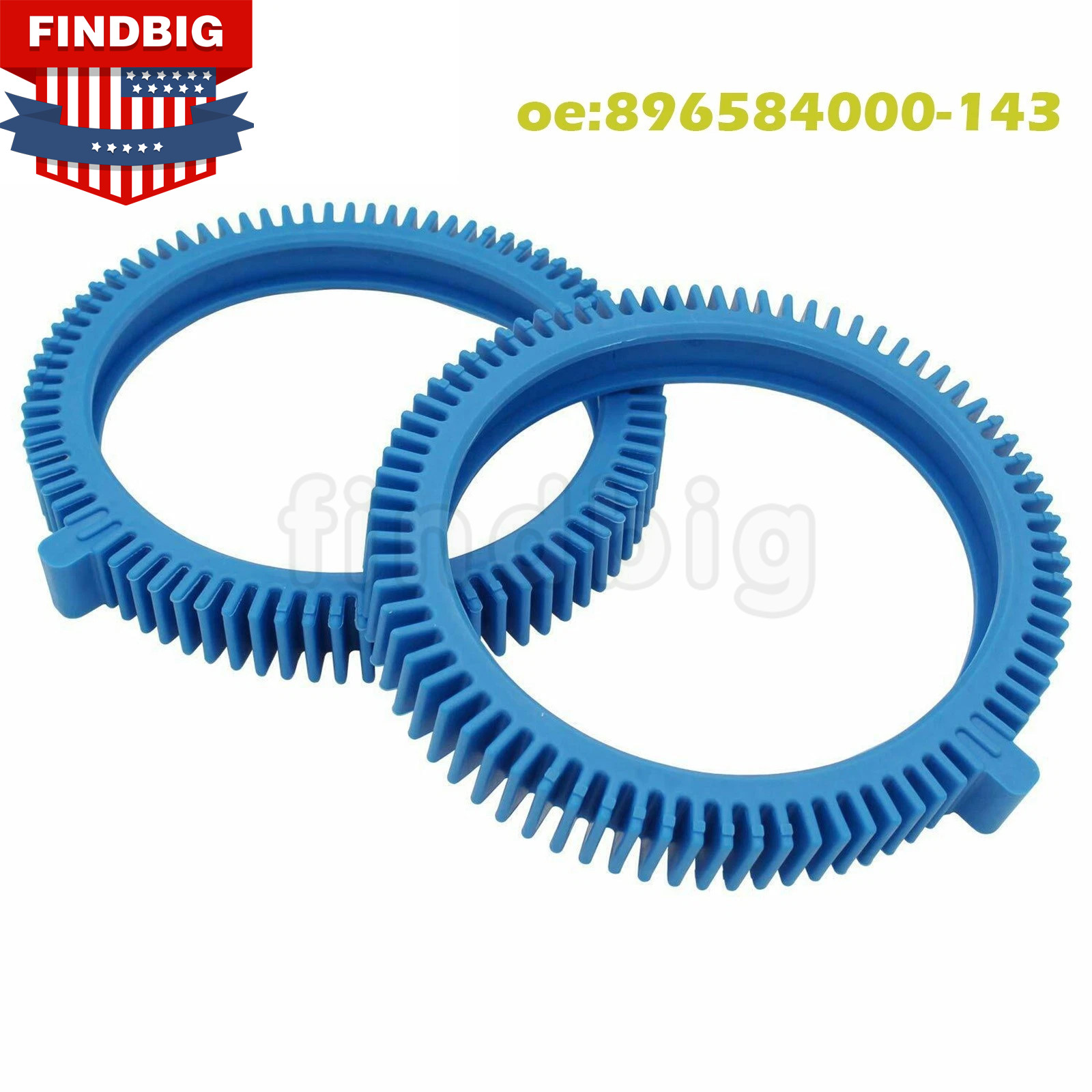 Front and Rear Tire replacement set For Pool Cleaners Hayward Poolvergnuegen