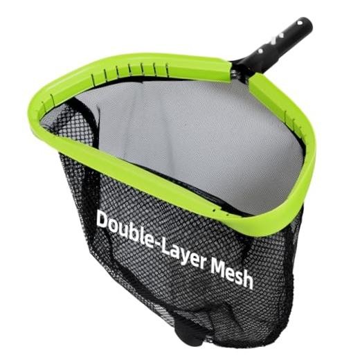 Pool Net,Professional Swimming Pool Leaf 17.5&Prime; Double Layer Regular Mesh