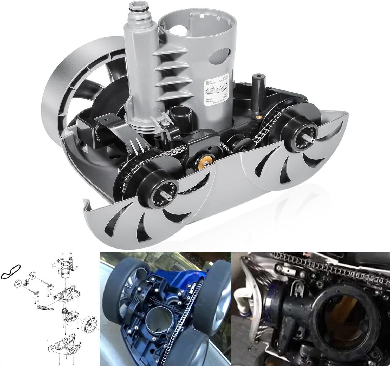 R0543200 Rebuild Tune Up Kit For Zodiac Polaris 3900 Sport & P39 Pool Cleaners