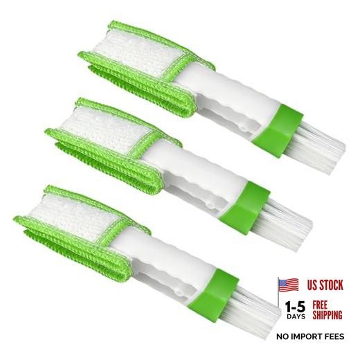 3PCS Mini Duster for Car Air Vent, 3 Arms Automotive Air Conditioner Cleaning