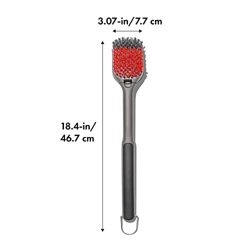 OXO Outdoor Nylon Grill Brush for Cold Cleaning