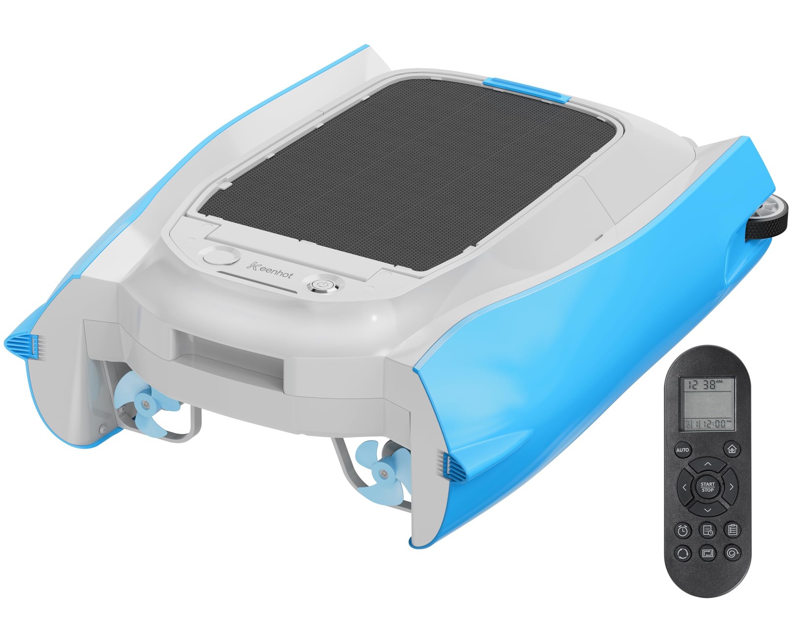 Keenhot Solar Powered Robotic Pool Surface Skimmer Cleaner, Automated Pool