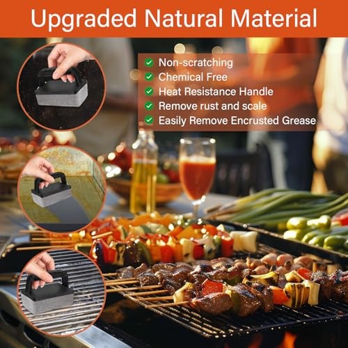 10 Pieces Griddle Cleaning Kit for Blackstone & More – Professional Flat Top
