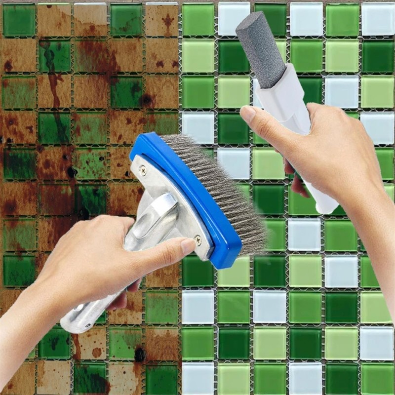 Pool Tile Cleaning Stones Pools Pumice Stone Pool Cleaning Brush with Handle