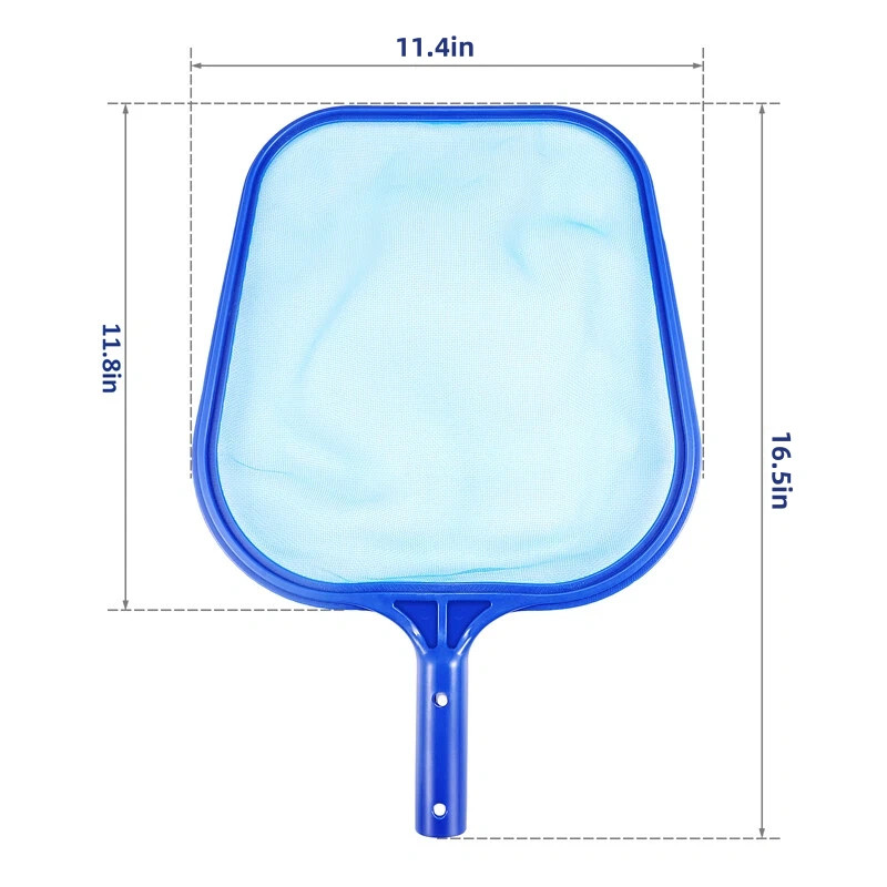 11&Prime; Swimming Pool Leaf Skimmer Net, Clean Pool, Spa, Pond, Remove Leaves, Debris