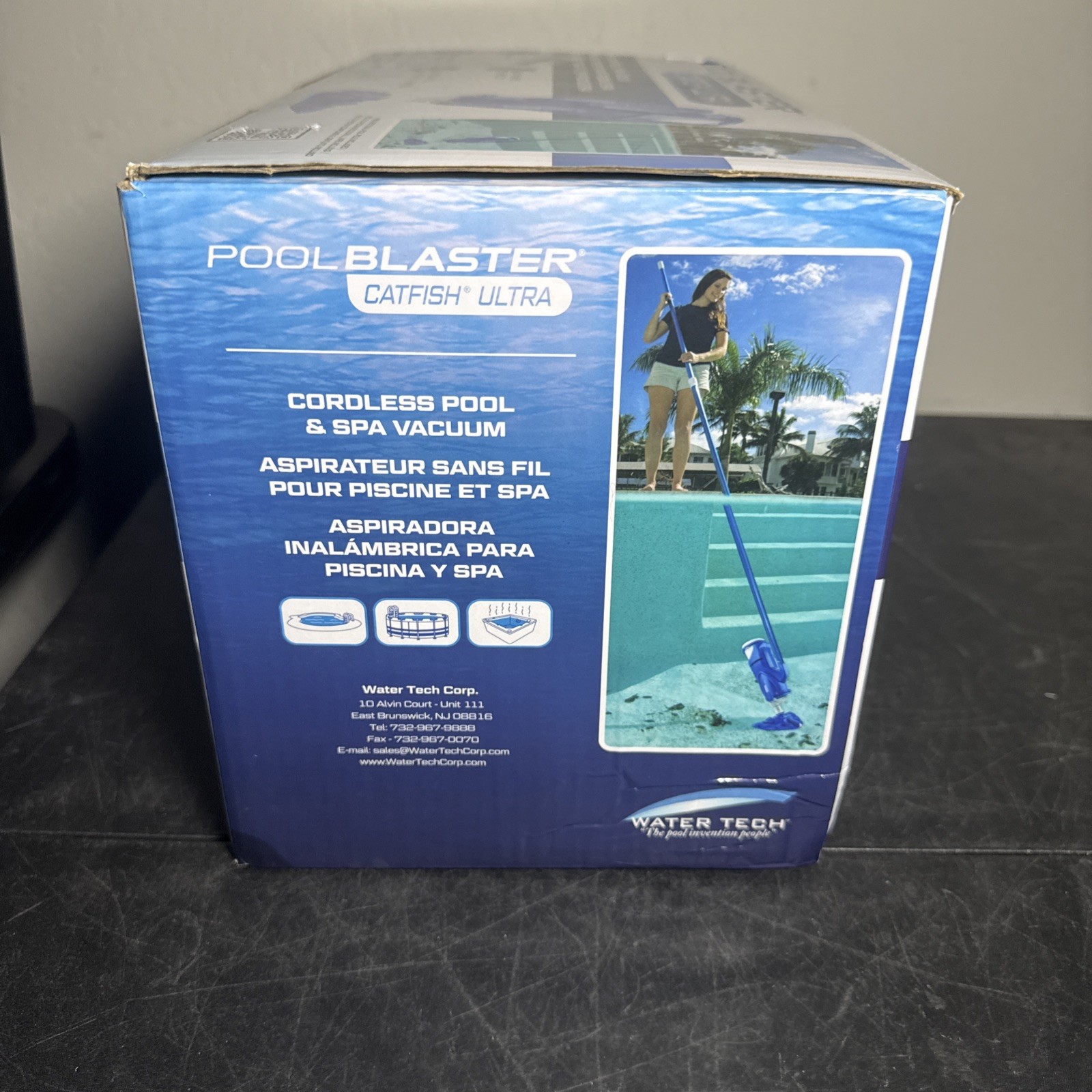 Pool Blaster Catfish Ultra Cordless Pool & Spa Vacuum Rechargeable Battery New