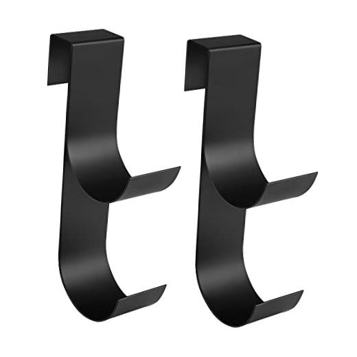 codree Pcs Pool Fence Hooks for Pool Equipment- Black Heavy Duty 2 Black-2