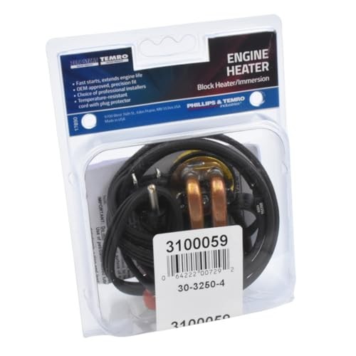 Freeze Plug Engine Block Heater 3100059 for Chevrolet, GMC, 1-5/8-Inch