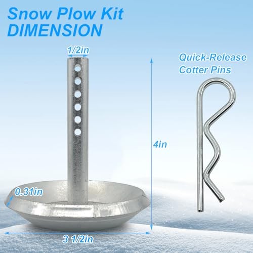 2 Pack Replacement Snow Plow Skid Shoes 2208864 2205071 Replaces Part ATV UTV