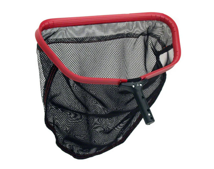 18&Prime; Black Pool Rake with Red Leading Edge (S100218B)