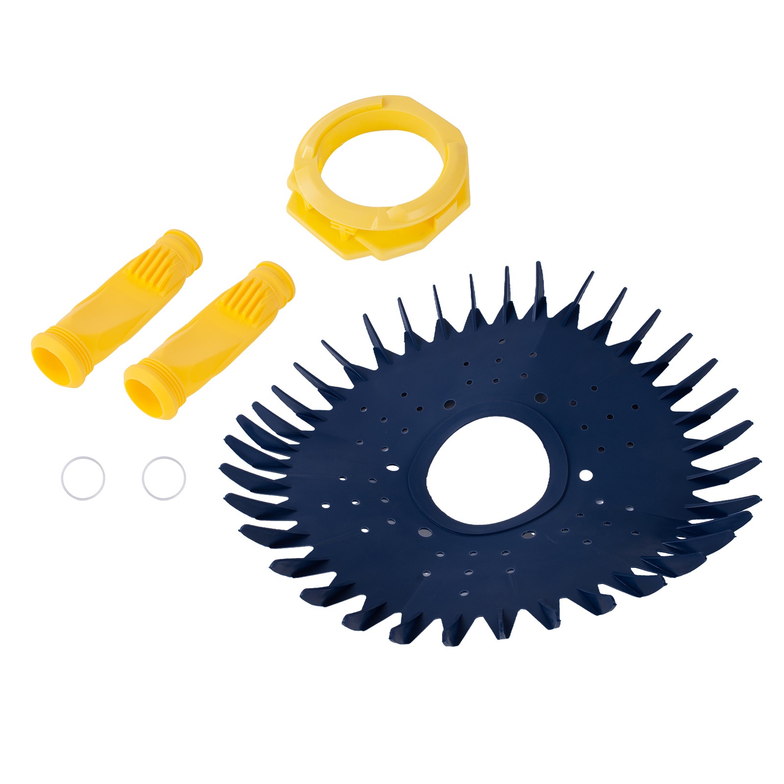 G3 Pool Cleaner Parts Set: Finned Seal, Diaphragm, Retaining Ring, Foot Pad