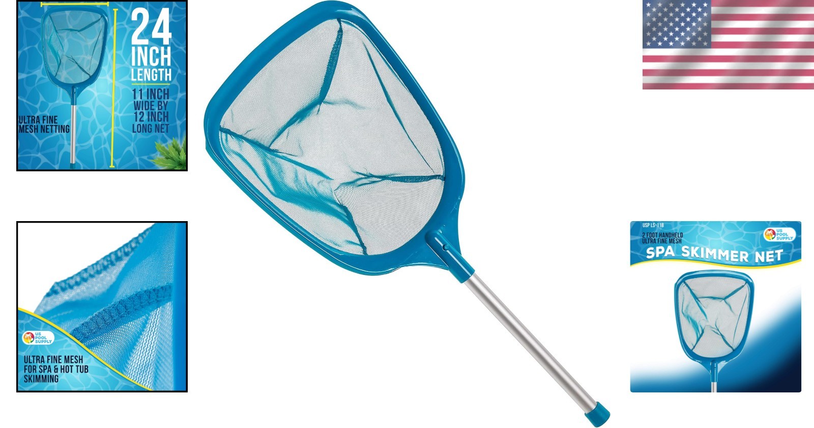 Ultra Fine Mesh Net for Pool and Pond Cleaning