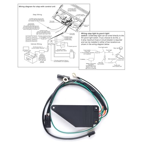 Electric Step Control Unit Assembly Compatible with Automatic 909510000