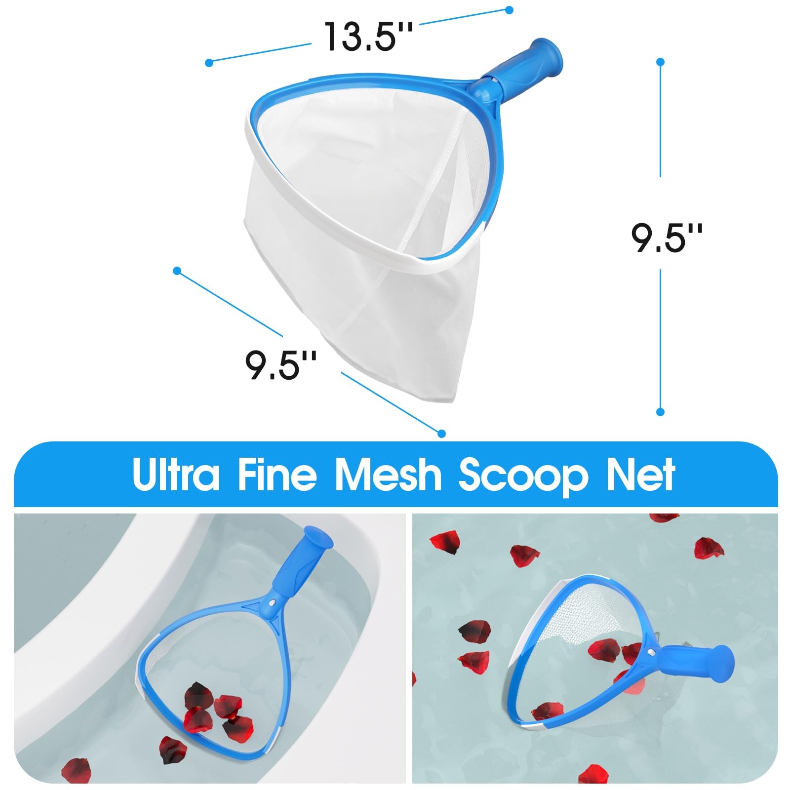TidyMister 5-in-1 Spa Cleaning Set – Hot Tub Set, Blue