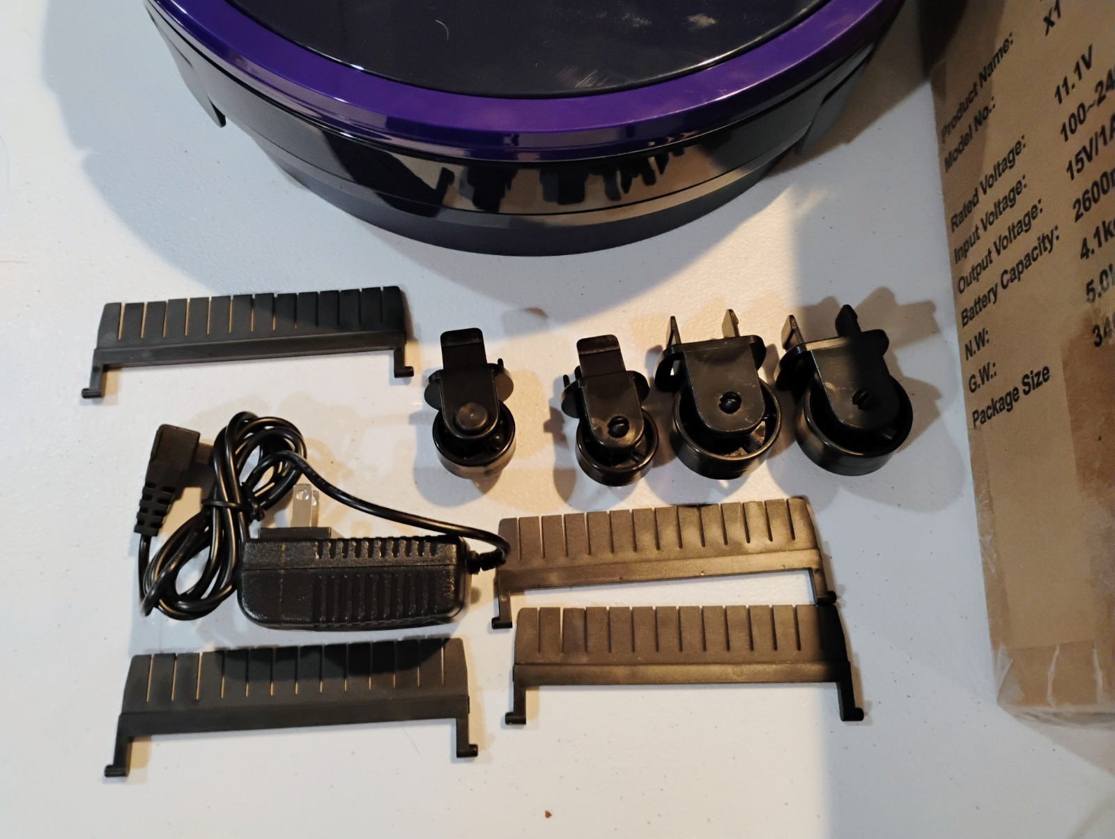 POOLEASE X1P4 Cordless Automatic Robotic Pool Cleaner Testing No Retrieval Hook