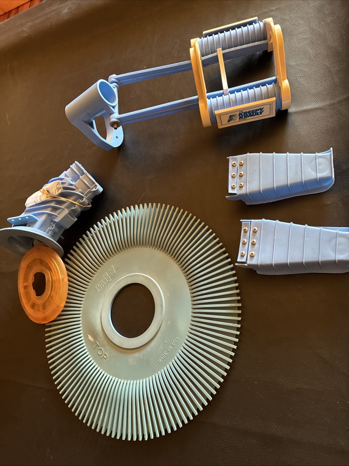 6 Pentair Kreepy Krauly Suction Pool Cleaner parts Only Good Condition Ships Qik