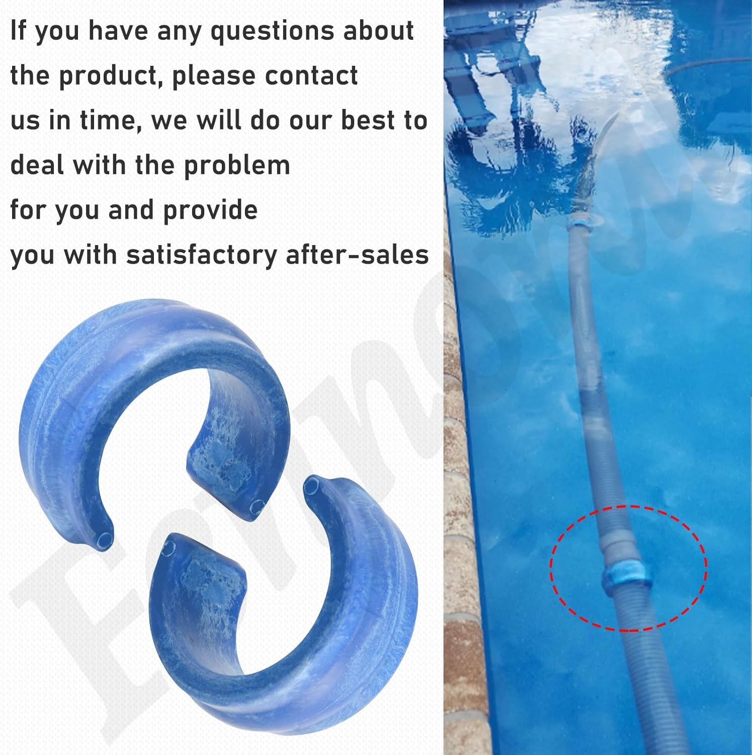 10 Pack Pool Cleaner Hose Weight Replacements Compatible with Zodiac Baracuda W8