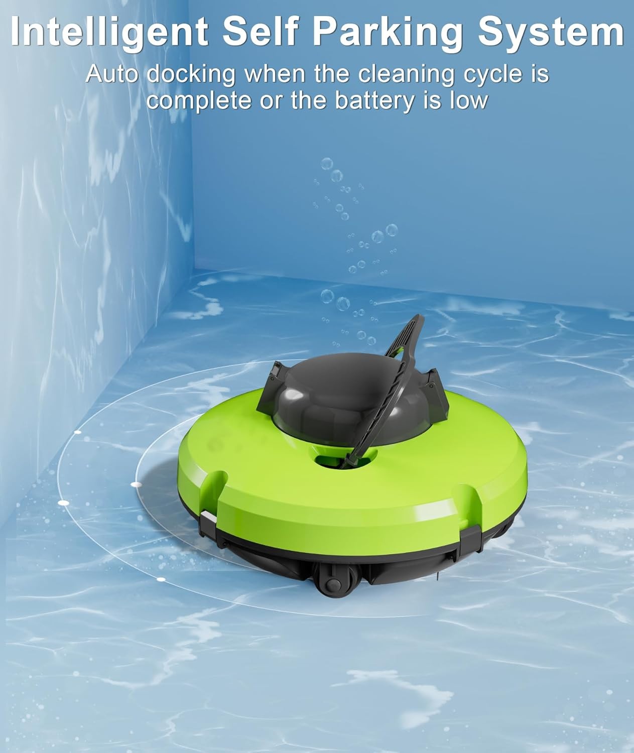 Kosgho PZ0-18,Cordless Pool Vacuum Cleaner for In Ground & Above Ground Pools