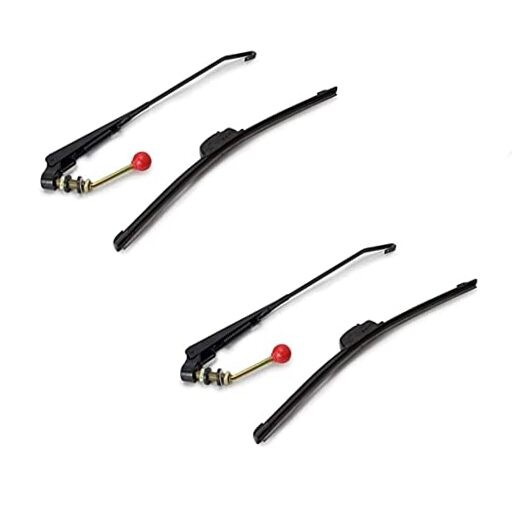 15.7 Inch Universal UTV Windshield Wiper Hand Front Operated Kit Compatible