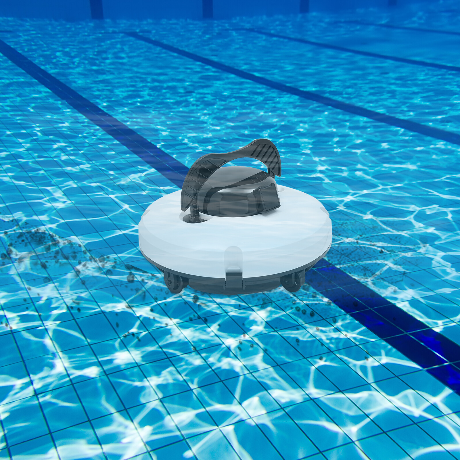 Robotic Cordless Swimming Pool Vacuum Cleaner Swimming Pool Cleaning Machine
