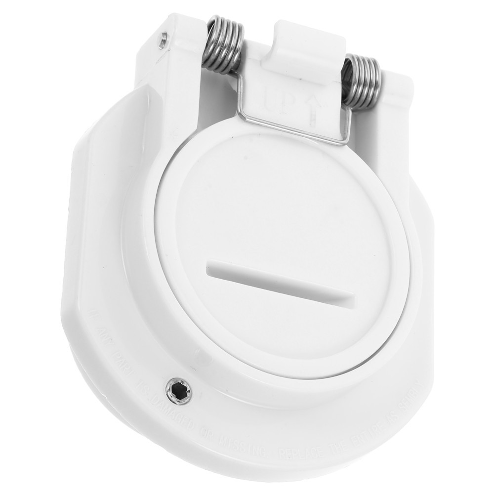 Rotation Pool Vacuum Safety Lock Replacement White Plastic 7.50X6.50X4.00 cm