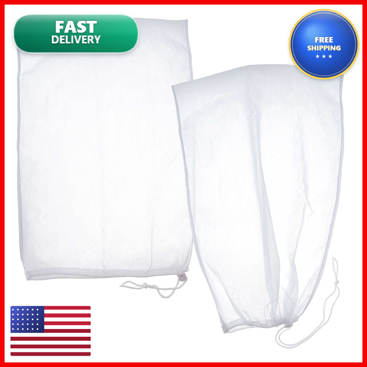 U.S. Pool Supply Fine Mesh Filter Bags For Leaf Vacuum Pool Cleaners 2 – 16 X