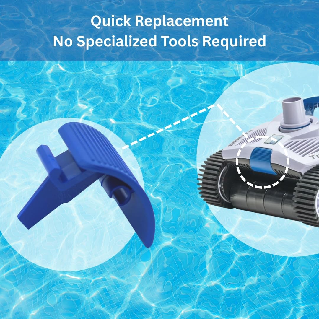 HSXTV102 Latch Kit for Hayward TracVac Pool Cleaners – Blue Top Cover Buckle …