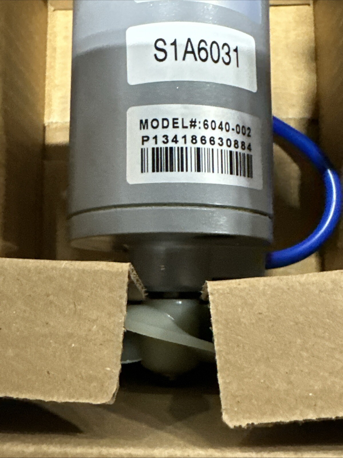 AQUA PRODUCTS AQUABOT PUMP MOTOR DOUBLE SHAFT S1A6031 6040-002 OEM 48VDC NEW