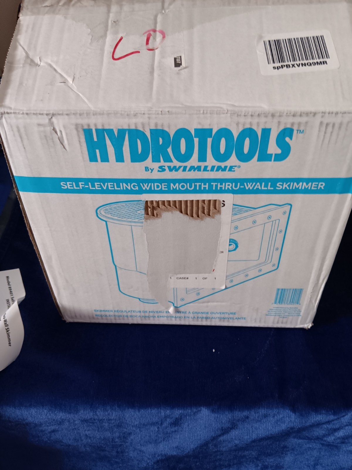 Above Ground Skimmer with Automatic Level Control Wide Mouth Hydrotools