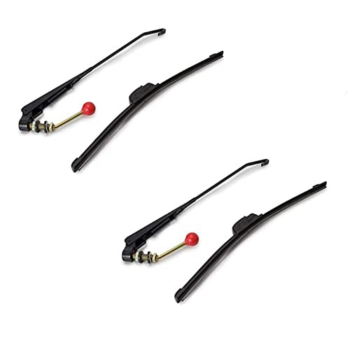 15.7 Inch Universal UTV Windshield Wiper Hand Front Operated Kit Compatible
