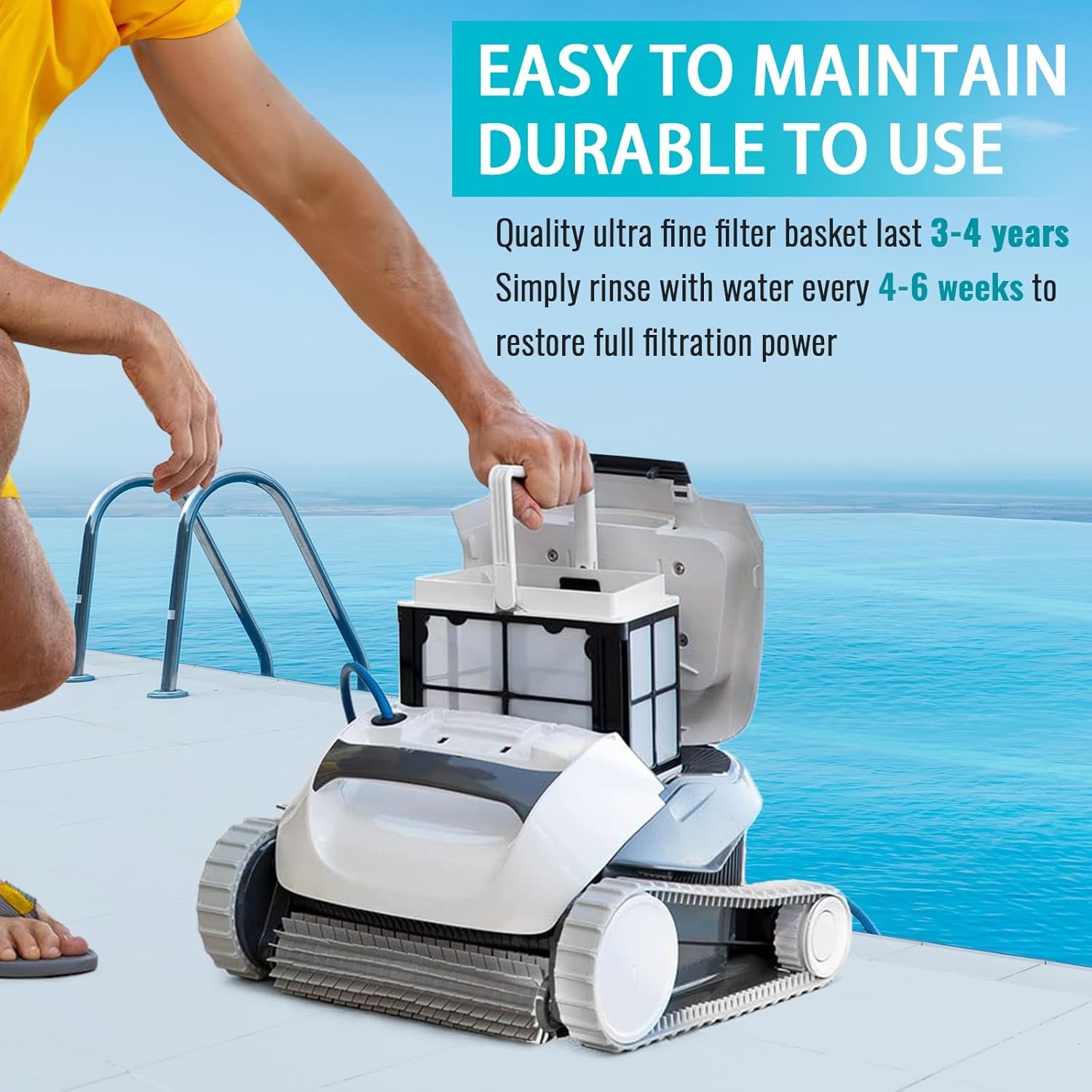 Ultra Fine Filter Basket 9991460-R1 for Dolphin S50 S100 E10 E20 DX3