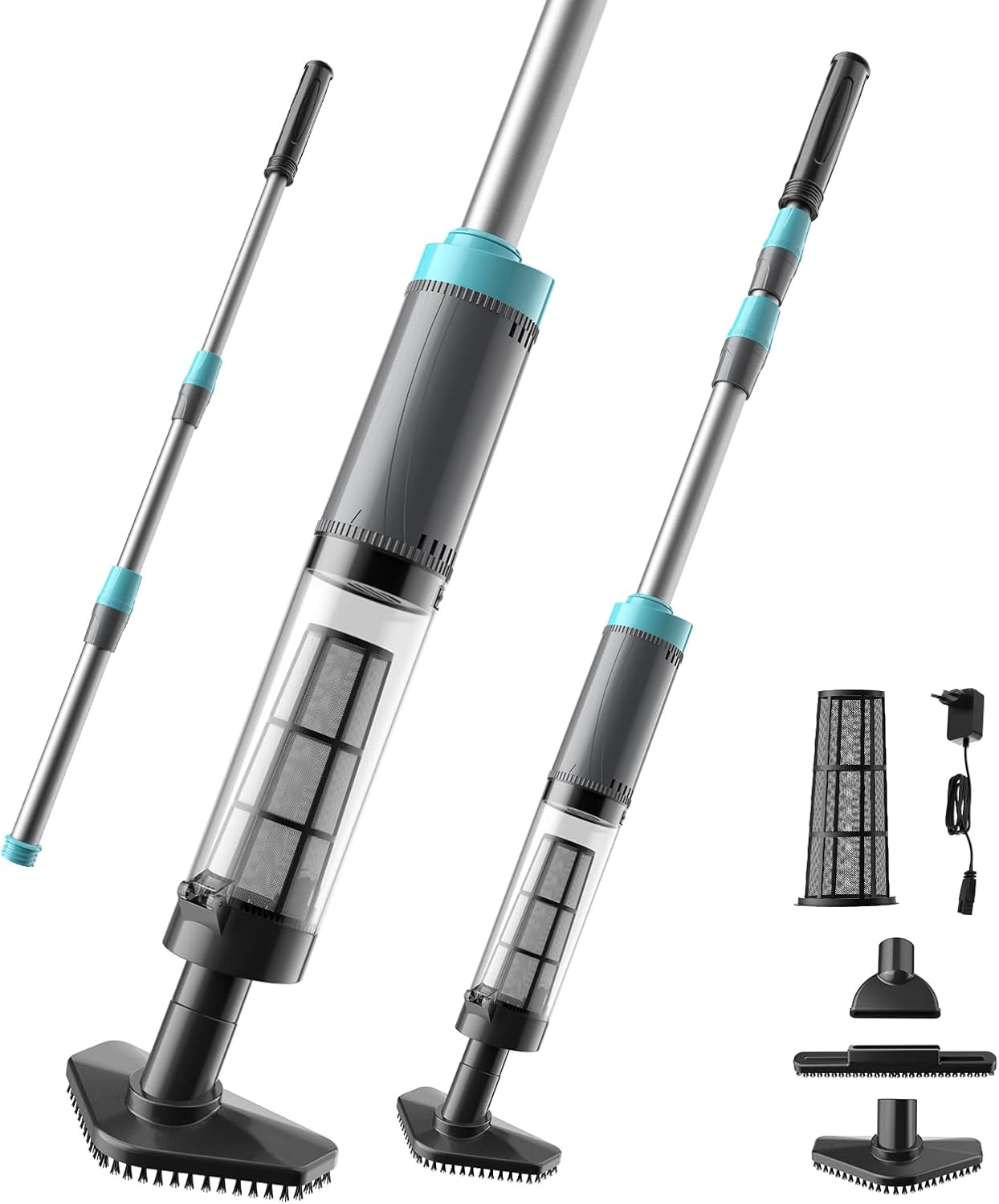 VERVEWAVE Handheld Hot Tub Vacuum, Cordless Small Pool Vacuum for above Ground P
