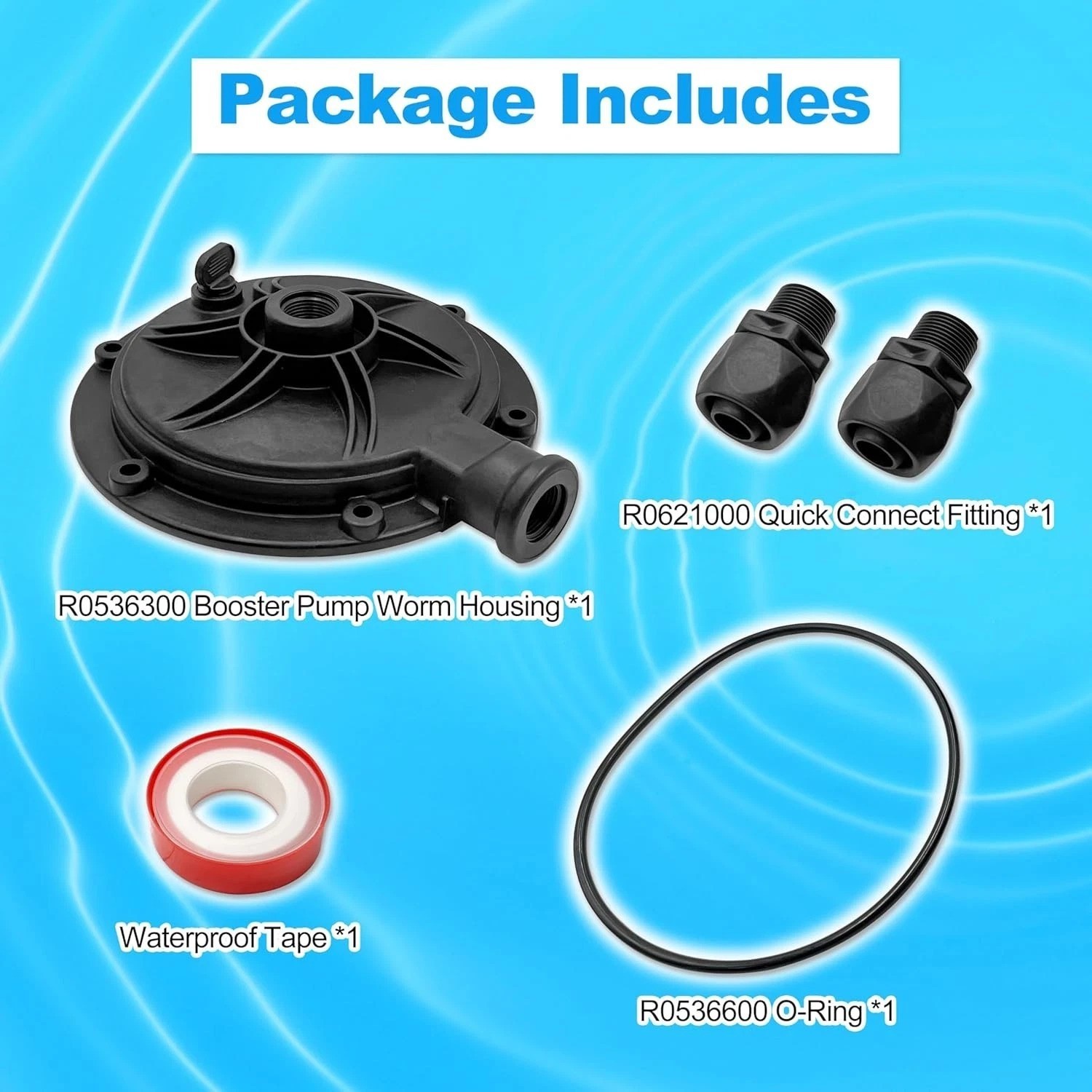 Easy Installation R0536300 Volute for Polaris PB4-60 – Reliable Pool Repair