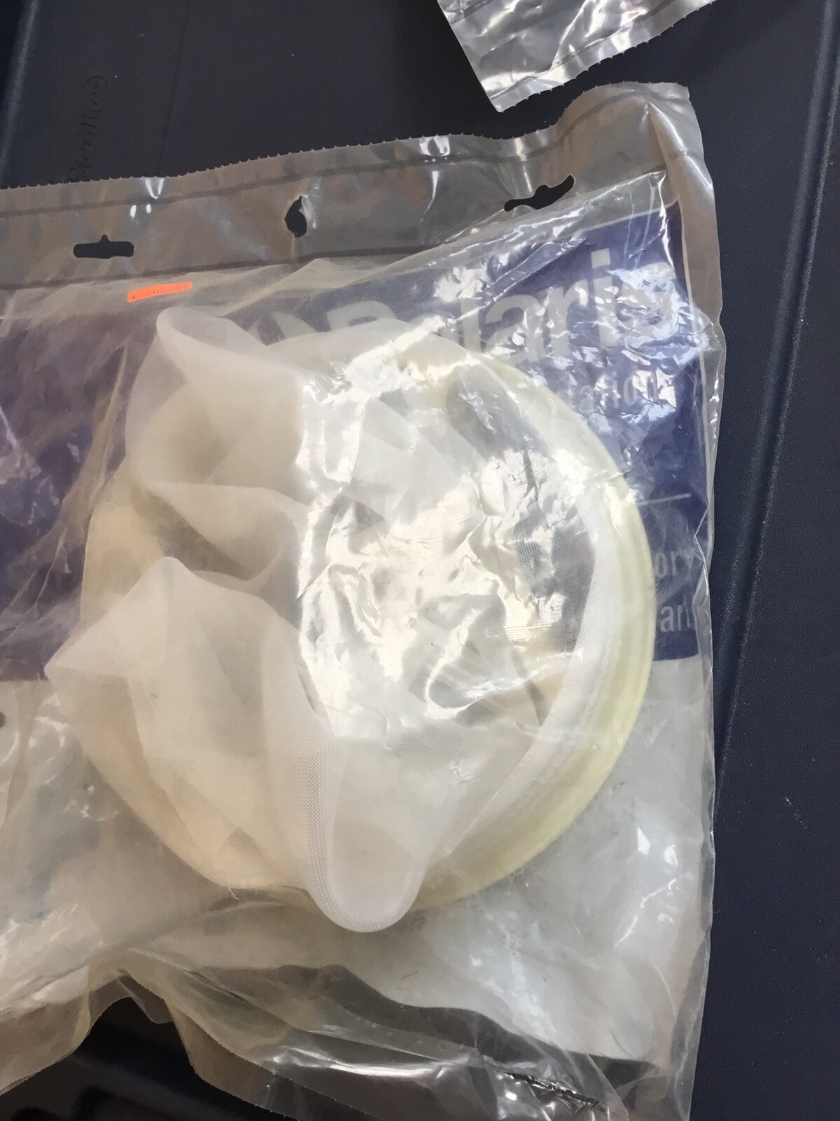Polaris Filter Bag W/ Poly Ring P/N: 3-9-123