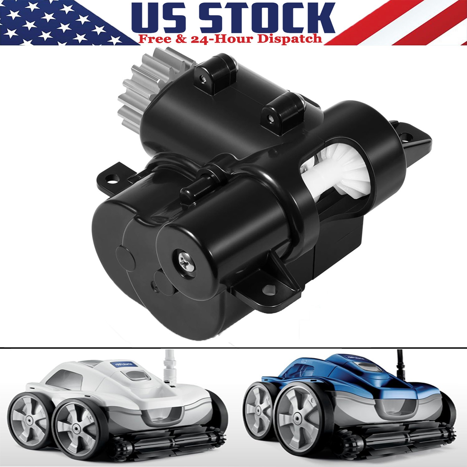 For Zodiac Polaris Quattro P40/Sport Pool Cleaner Gearbox Assembly R0837300