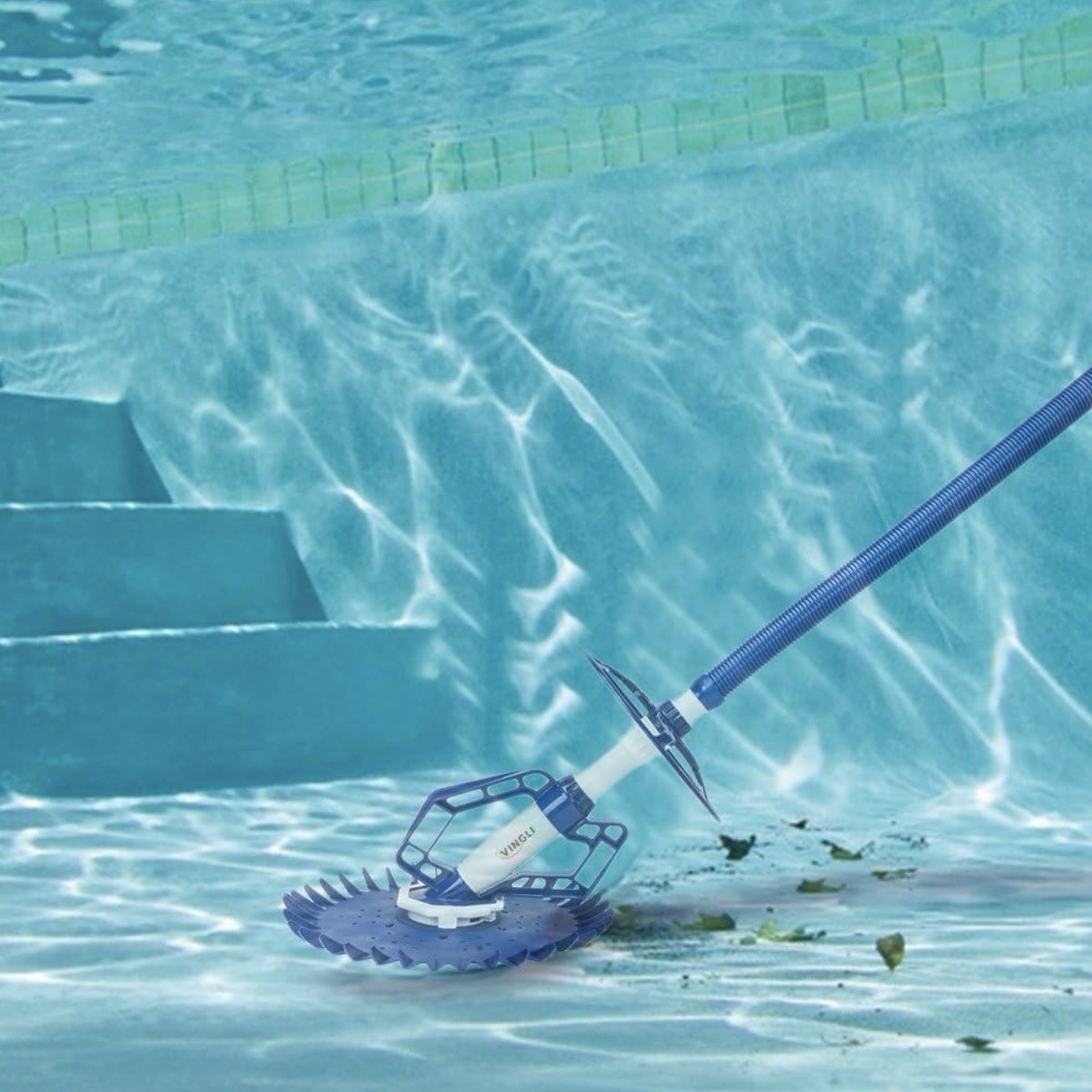 VINGLI Pool Vacuum Cleaner Automatic Sweeper Swimming Pool Creepy Crawler
