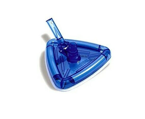 HydroTools Clear Weighted Triangle Pool Vacuum Head
