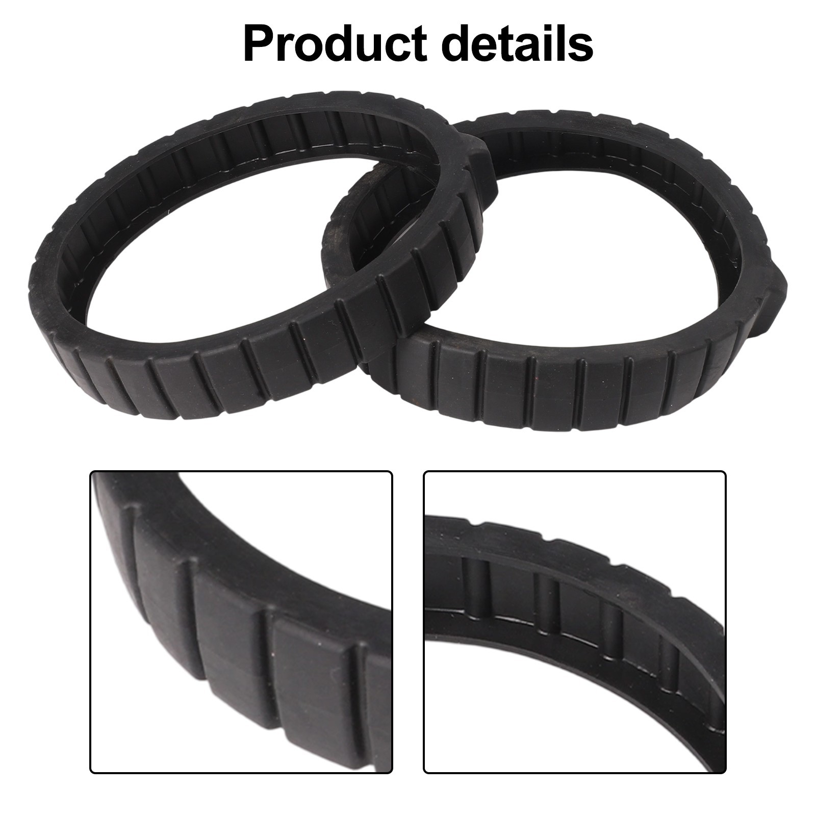 Tire Set for Pentair Lil For Rebel Pool Cleaners Quick and Simple Install