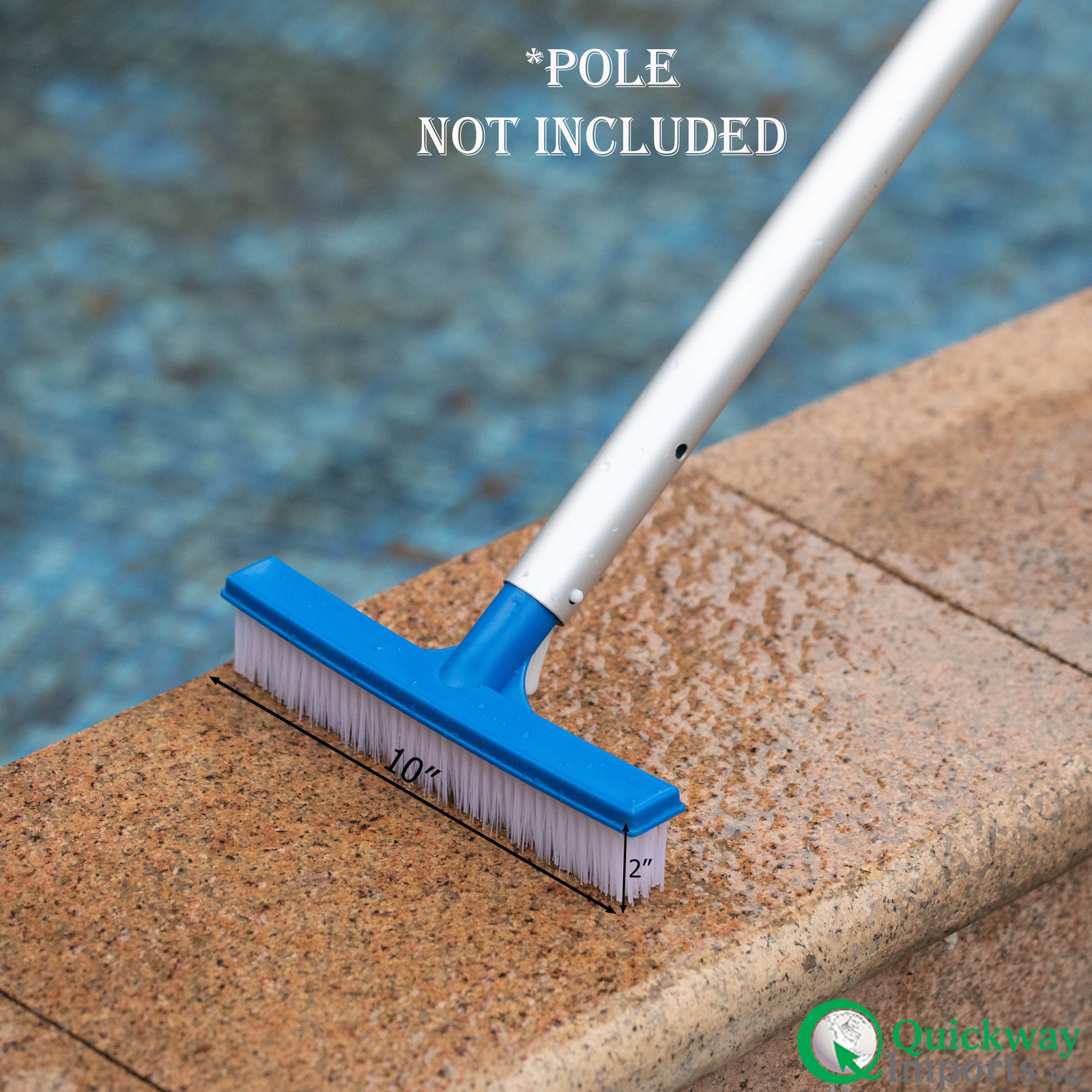 New Quickway Imports pool cleaning tools Designed to Clean Walls Floors Steps
