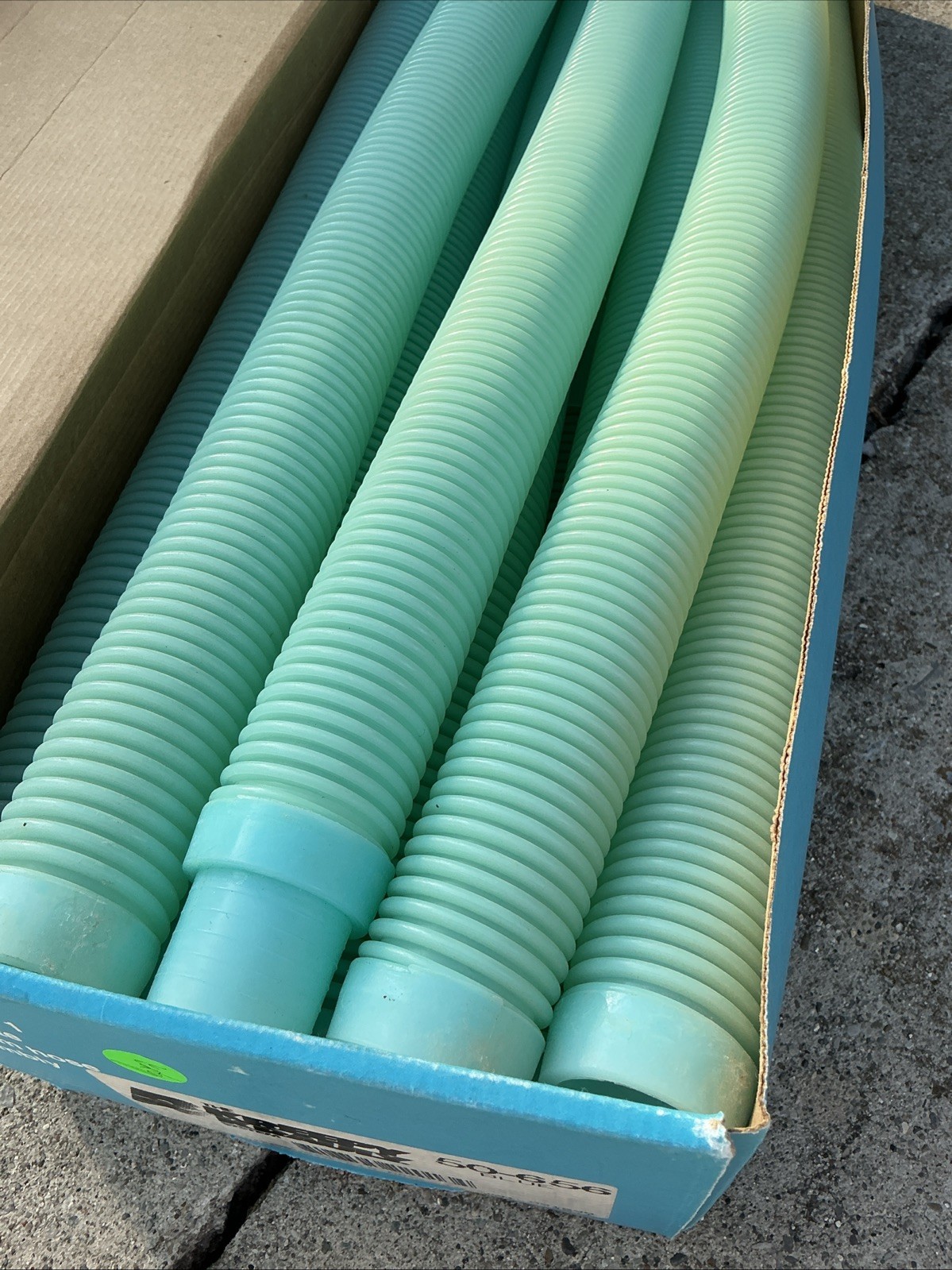 Hose Kit Kreepy Krauly Pool Vacuum 12 piece Set translucent Blue 32’