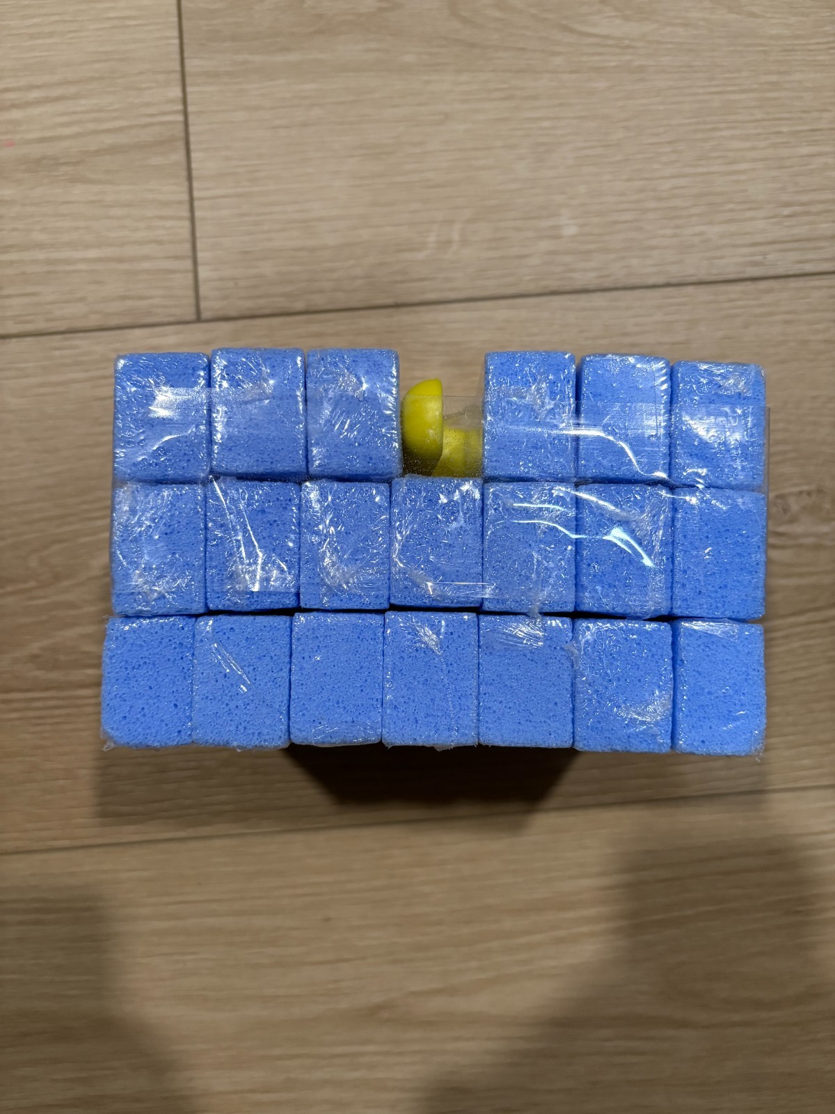 succulentlovers 20Pcs Blue Pools Pumice Stone with Handle for Pool, Spa, Toilet